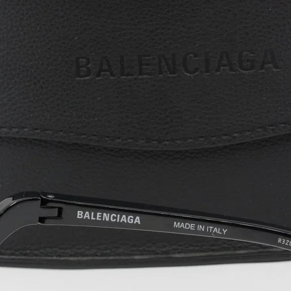 FINAL PRICE NEW BALENCIAGA BB0289S 001 BLACK SILVER SUNGLASSES - Picture 7 of 10